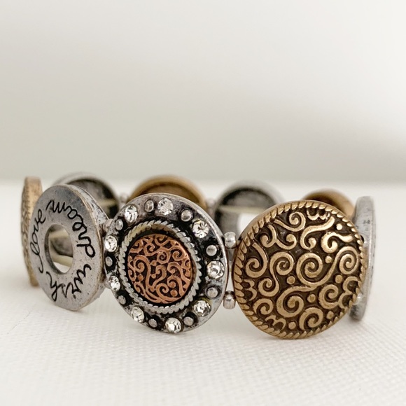 BRACELET Token Love, Dream, Wish Elastic Bracelet - Picture 4 of 7